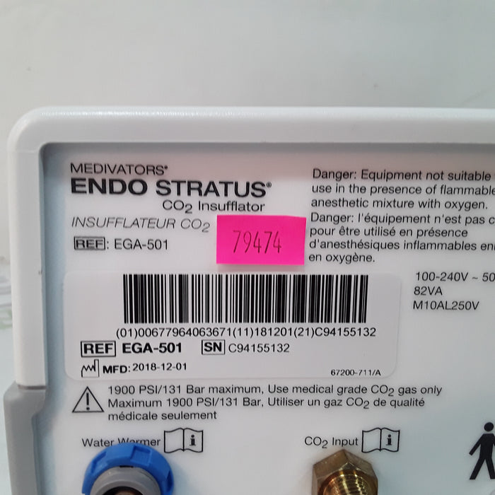 Medivators Endo Stratus EGA-501 Insufflator