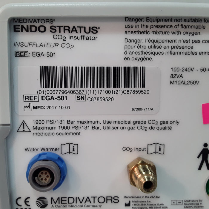 Medivators Endo Stratus EGA-501 Insufflator