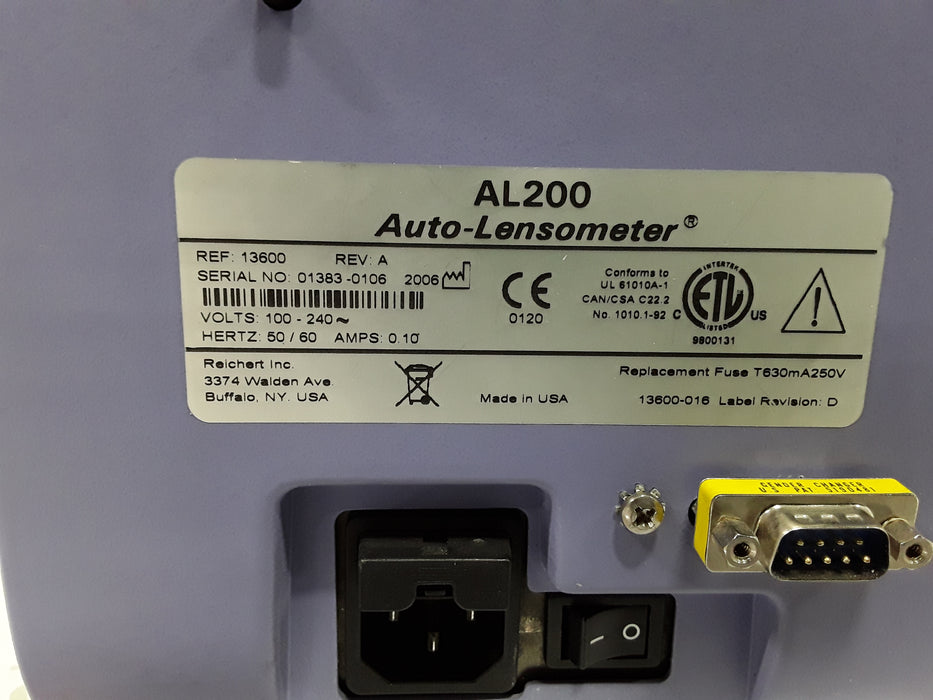Reichert AL200 Auto Lensmeter