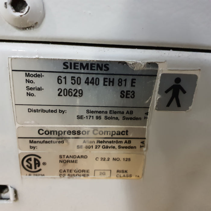 Siemens Compressor Compact Ventilator