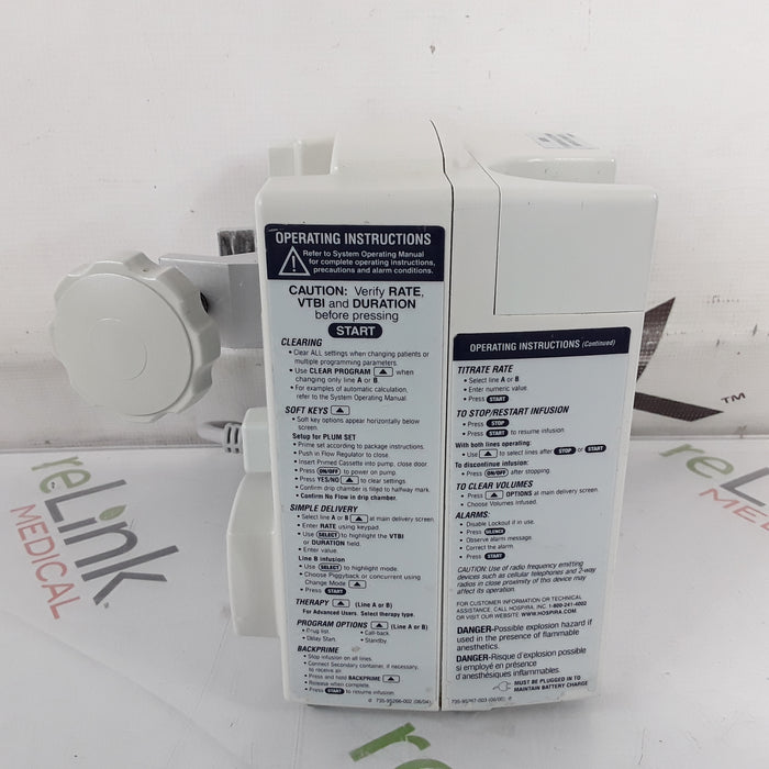 Hospira Plum A+ Infusion Pump