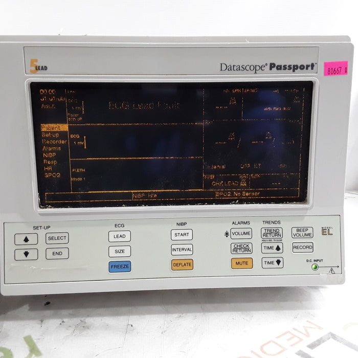 Datascope Passport Patient Monitor