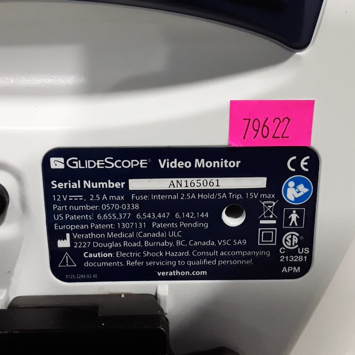 Verathon Medical, Inc Glidescope Video Laryngoscope