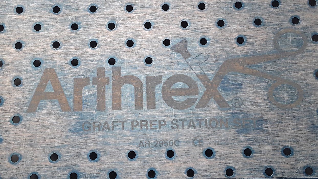 Arthrex AR-2950C Graft Prep Station Set Case