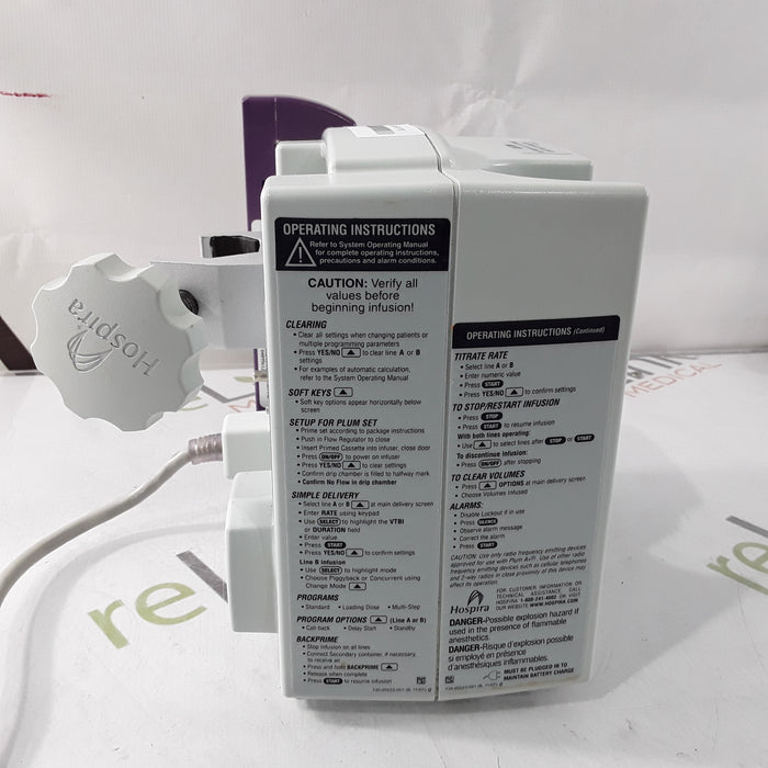 Hospira Plum A+ Infusion Pump