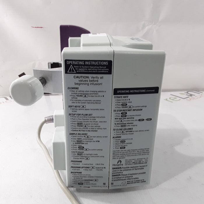 Hospira Plum A+ Infusion Pump