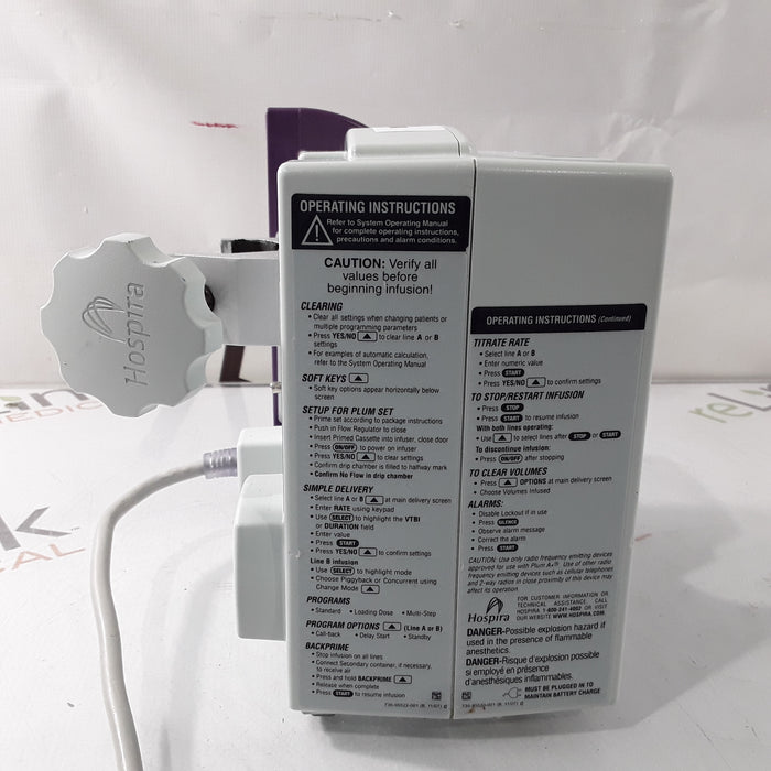 Hospira Plum A+ Infusion Pump