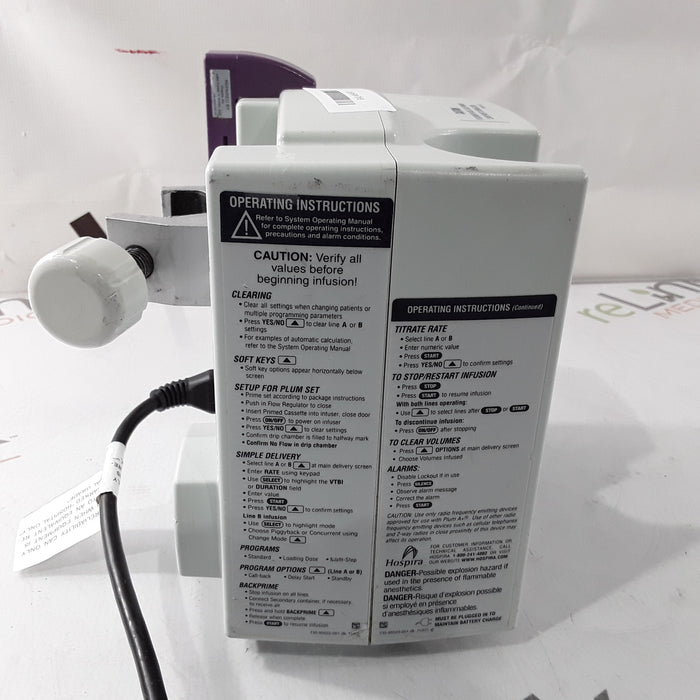 Hospira Plum A+ Infusion Pump