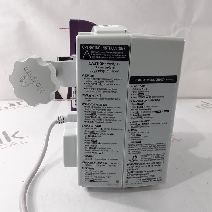 Hospira Plum A+ Infusion Pump