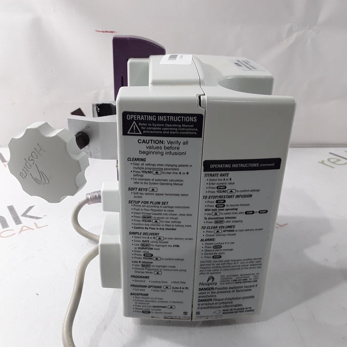 Hospira Plum A+ Infusion Pump