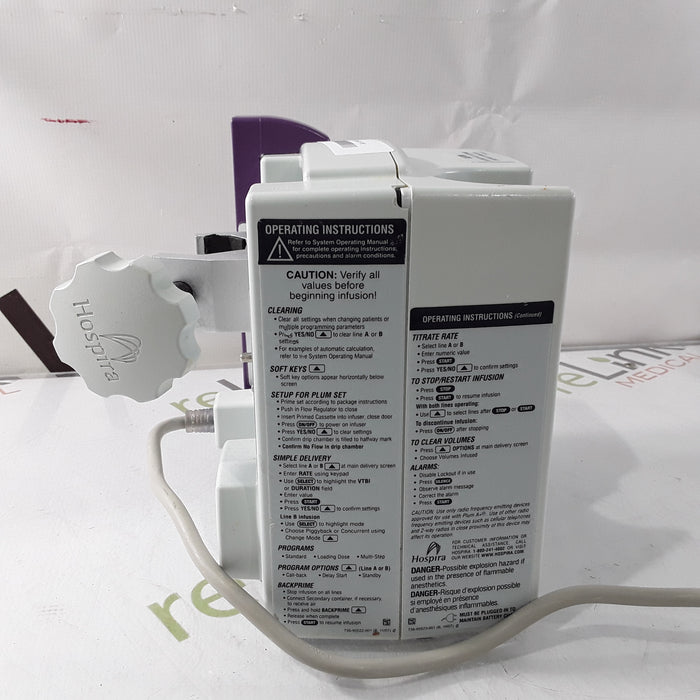 Hospira Plum A+ Infusion Pump