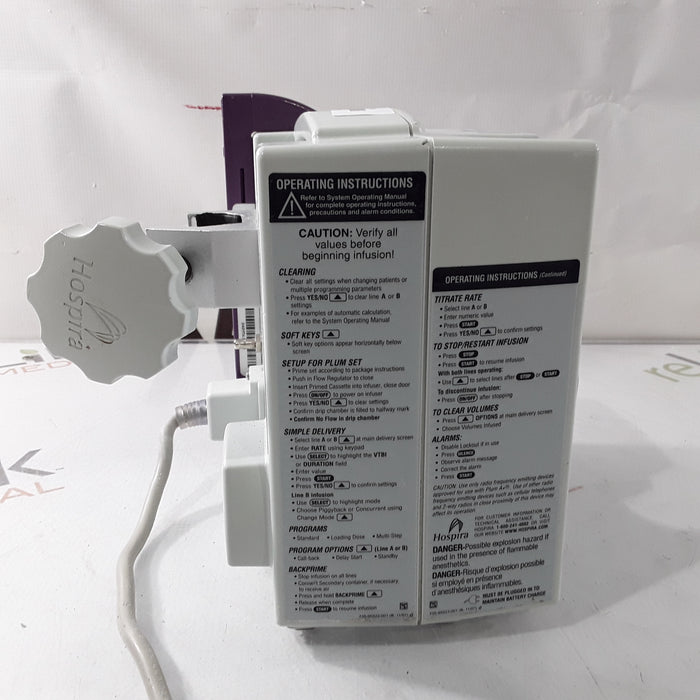 Hospira Plum A+ Infusion Pump