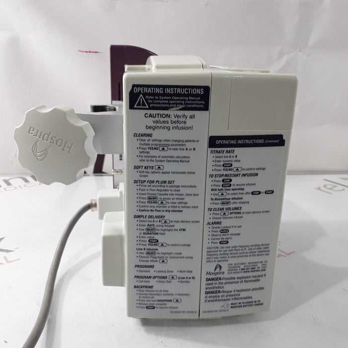 Hospira Plum A+ Infusion Pump