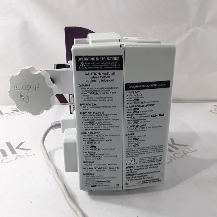 Hospira Plum A+ Infusion Pump