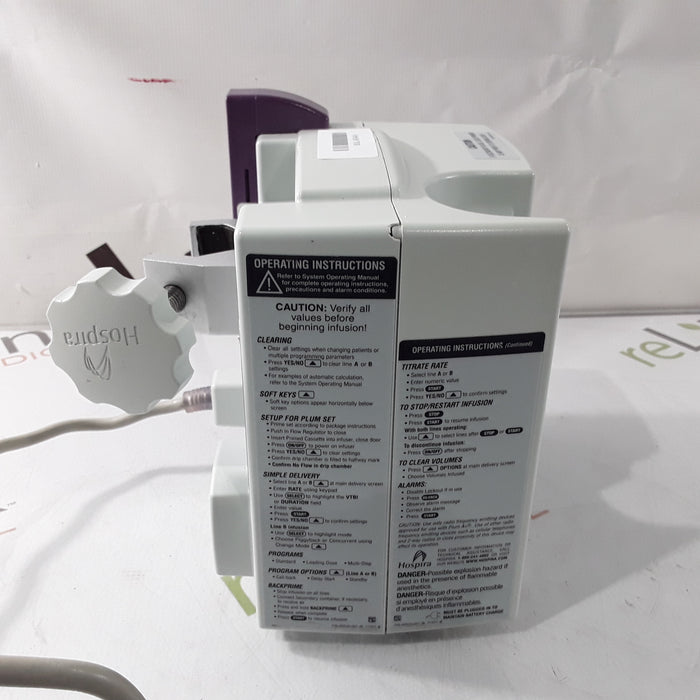 Hospira Plum A+ Infusion Pump