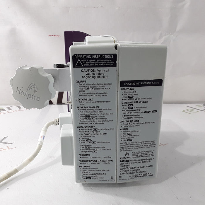 Hospira Plum A+ Infusion Pump