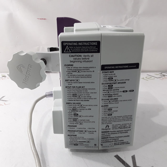 Hospira Plum A+ Infusion Pump