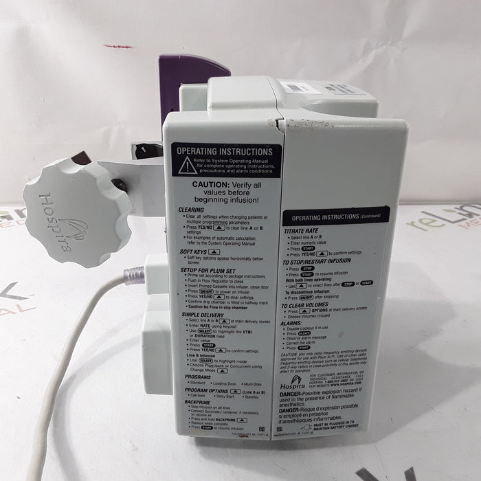 Hospira Plum A+ Infusion Pump