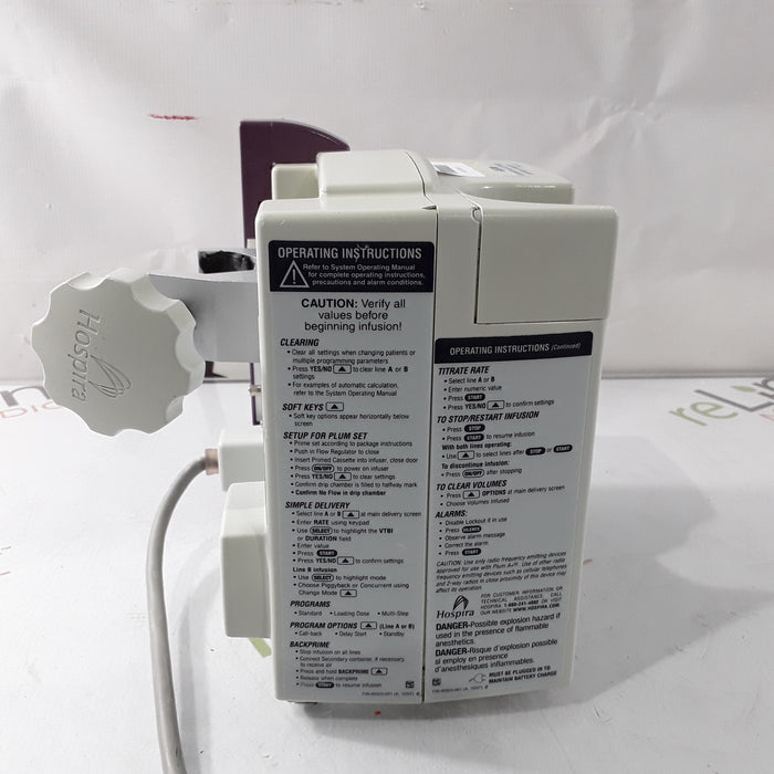 Hospira Plum A+ Infusion Pump