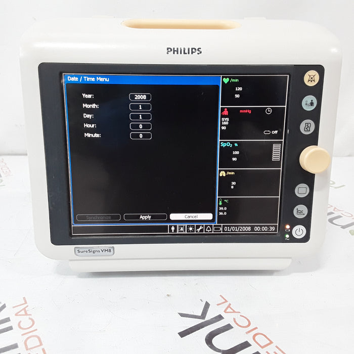 Philips SureSigns VM8 Bedside Patient Monitor