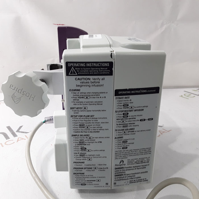 Hospira Plum A+ Infusion Pump