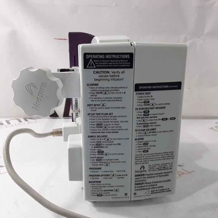 Hospira Plum A+ Infusion Pump