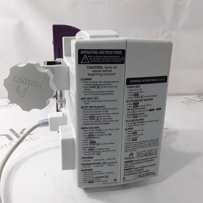 Hospira Plum A+ Infusion Pump