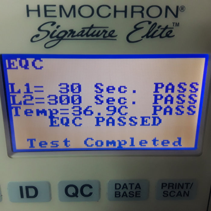 ITC Medical Hemochron Signature Elite rapid whole blood testing