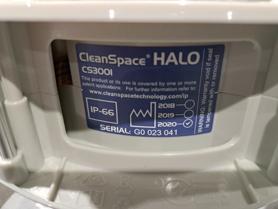 CleanSpace CS3014 Docking Station & Storage Case w/ 8 Halo Respirators