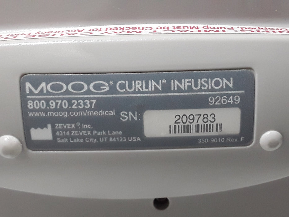 Moog Medical Curlin 6000 CMS Infusion Pump