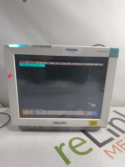 Philips IntelliVue MP70 Patient Monitor