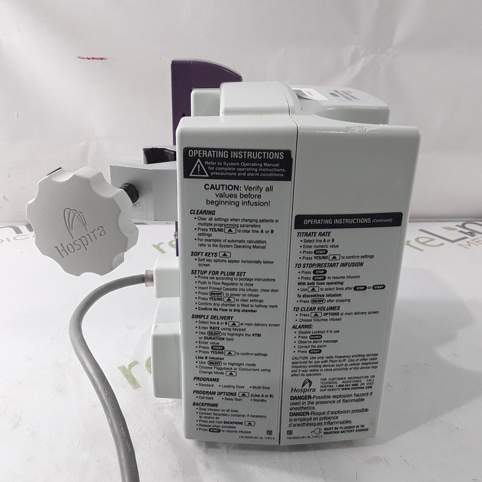 Hospira Plum A+ Infusion Pump