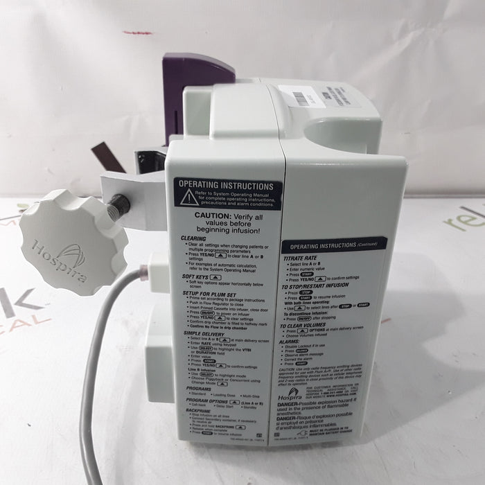 Hospira Plum A+ Infusion Pump