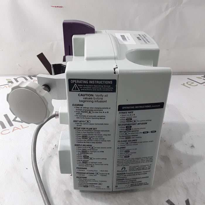 Hospira Plum A+ Infusion Pump