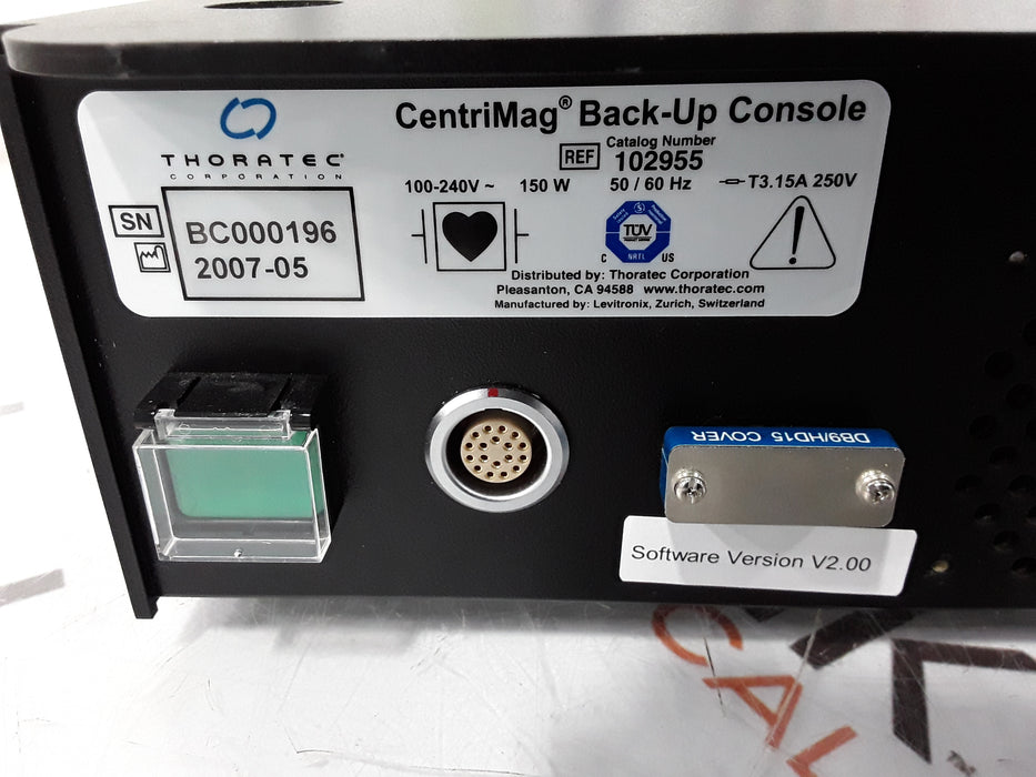 Thoratec Centrimag Console