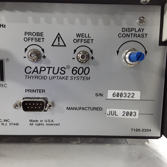 Capintec Captus 600 Portable Thyroid Uptake System
