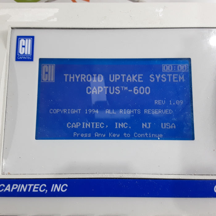 Capintec Captus 600 Portable Thyroid Uptake System