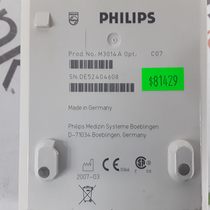 Philips M3014A Opt C07 CO2, Pressure, Temp Module