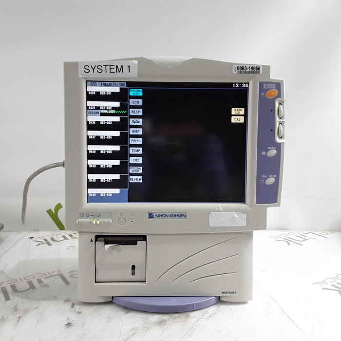 Nihon Kohden WEP-4208A Patient Monitor