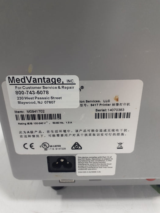 MedVantage Fresh Date 2 Dual Label Printer