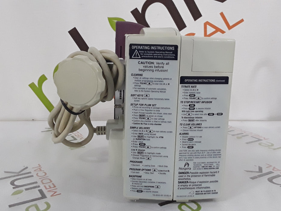 Hospira Plum A+ Infusion Pump