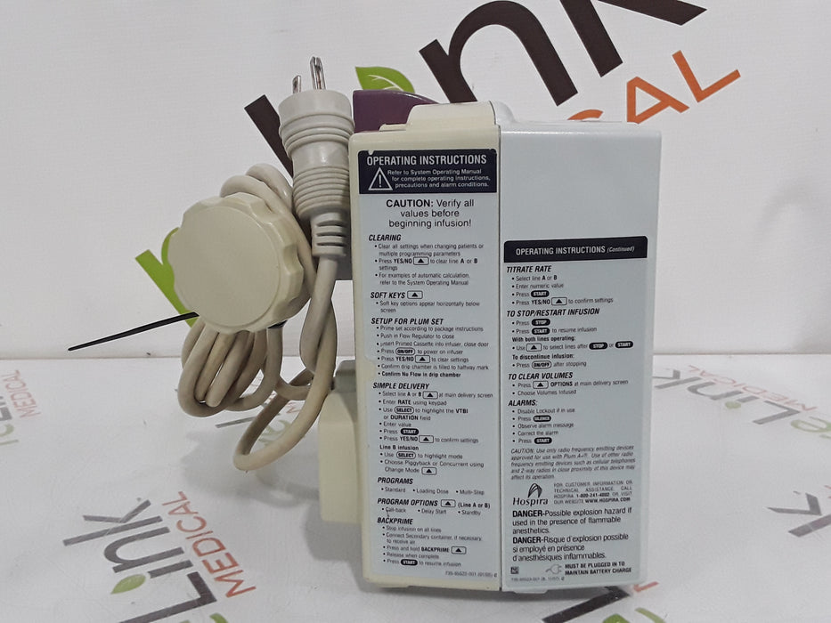 Hospira Plum A+ Infusion Pump