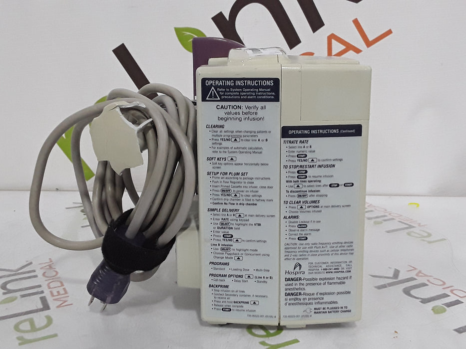 Hospira Plum A+ Infusion Pump