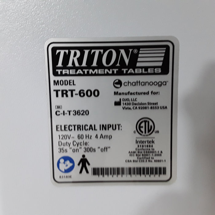 Chattanooga Group TRT-600 Triton DTS Traction Table