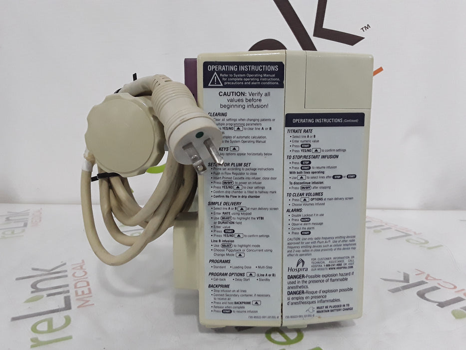 Hospira Plum A+ Infusion Pump