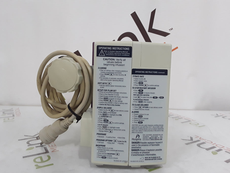 Hospira Plum A+ Infusion Pump