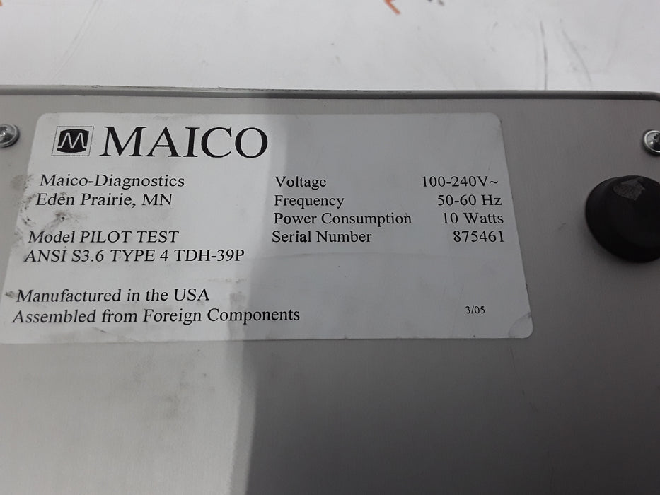 Maico Pilot Audiometer