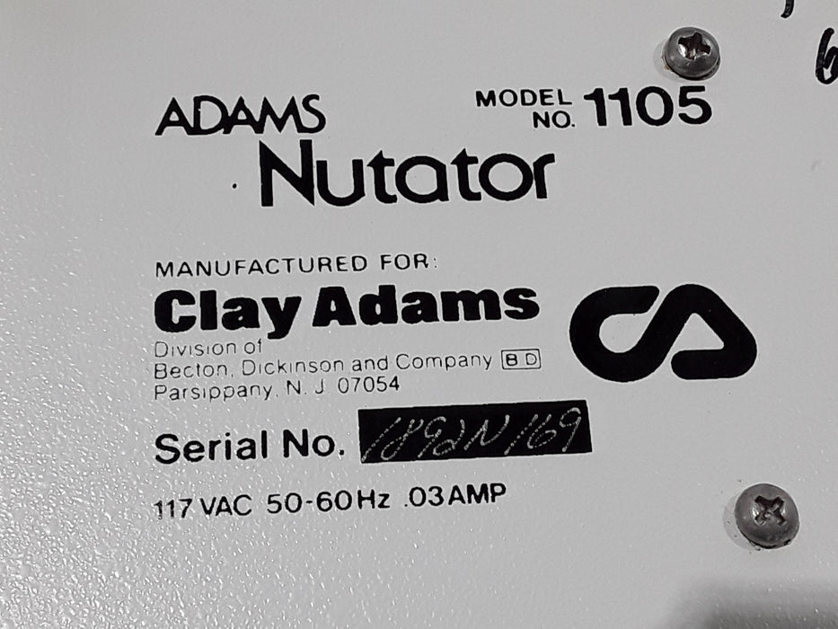 Clay Adams Nutator Rocking Platform
