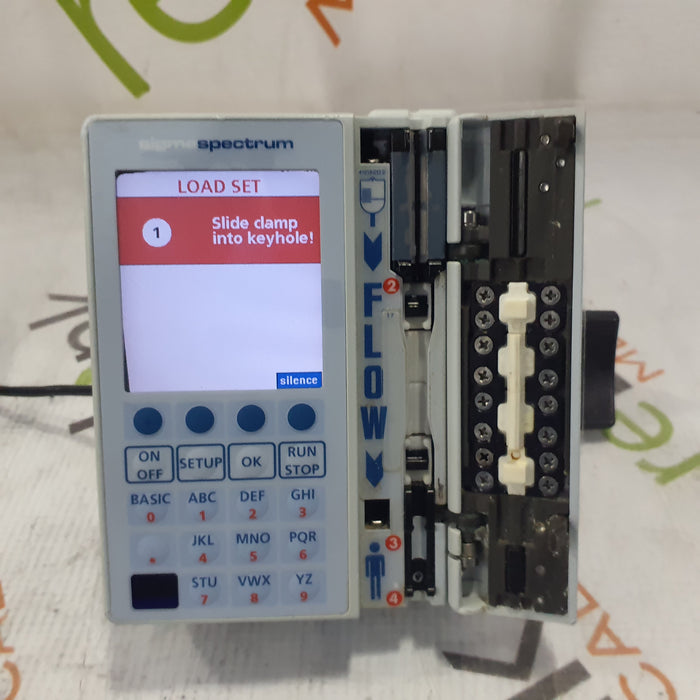 Baxter Sigma Spectrum 6.05.13 with Non-Wireless Battery Infusion Pump