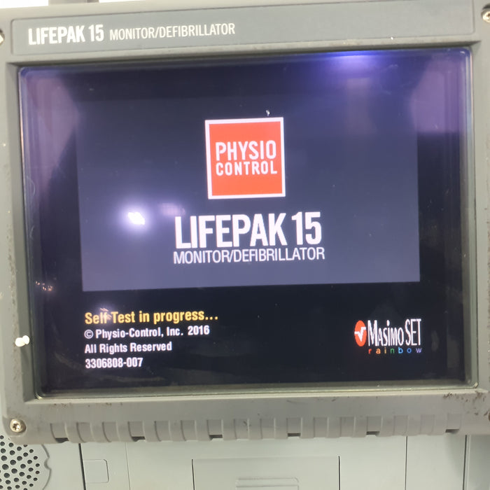 Physio-Control LifePak 15 3-Lead Defibrillator